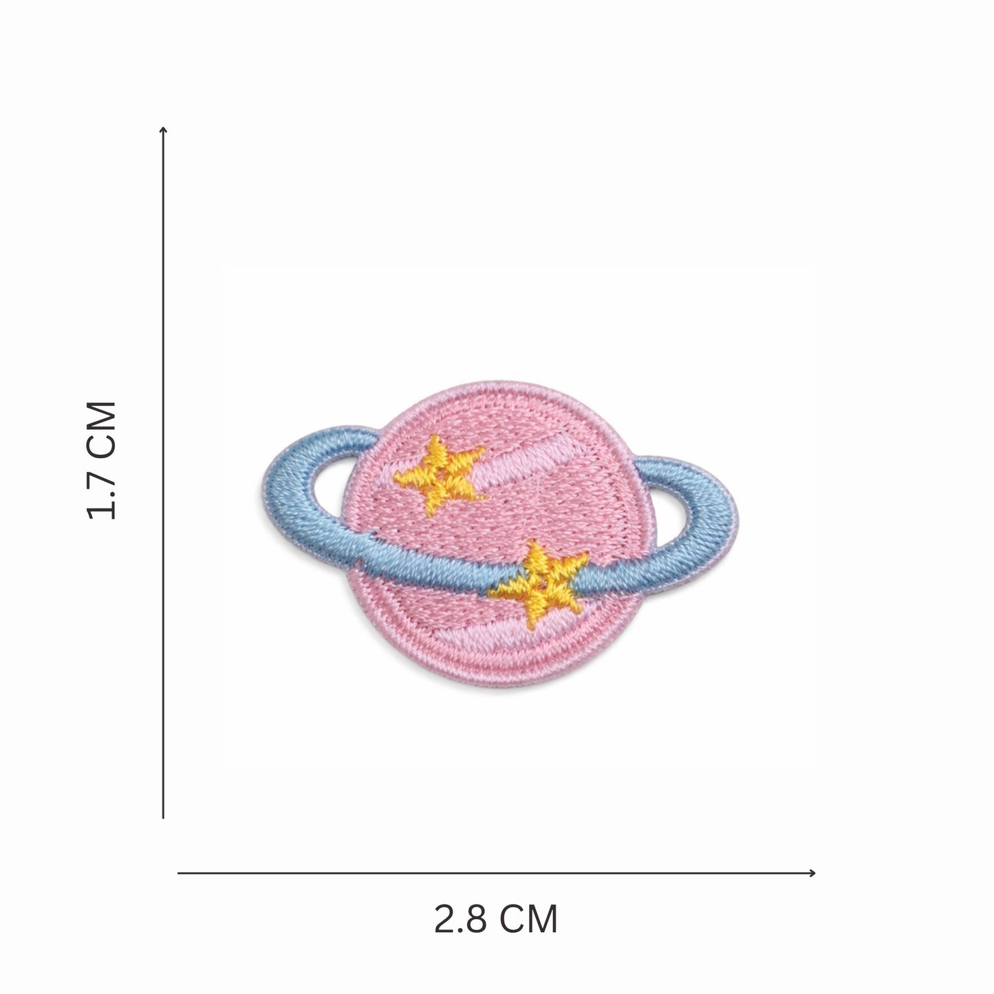 Mini Space Explorer Embroidered Iron-On Patch Set of 5