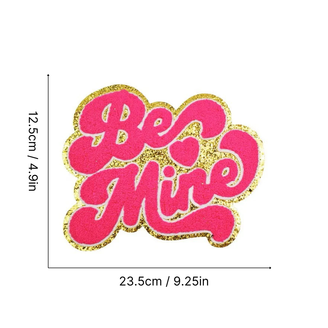 Iron-On/ Sew On Patch - Be Mine