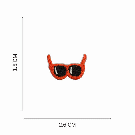 Mini Sunglasses Embroidered Iron On Patch