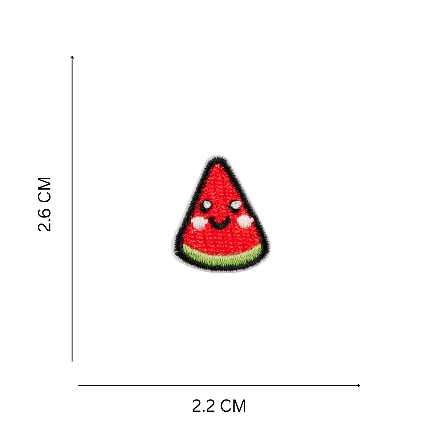 Mini Watermelon Embroidered Iron On Patch