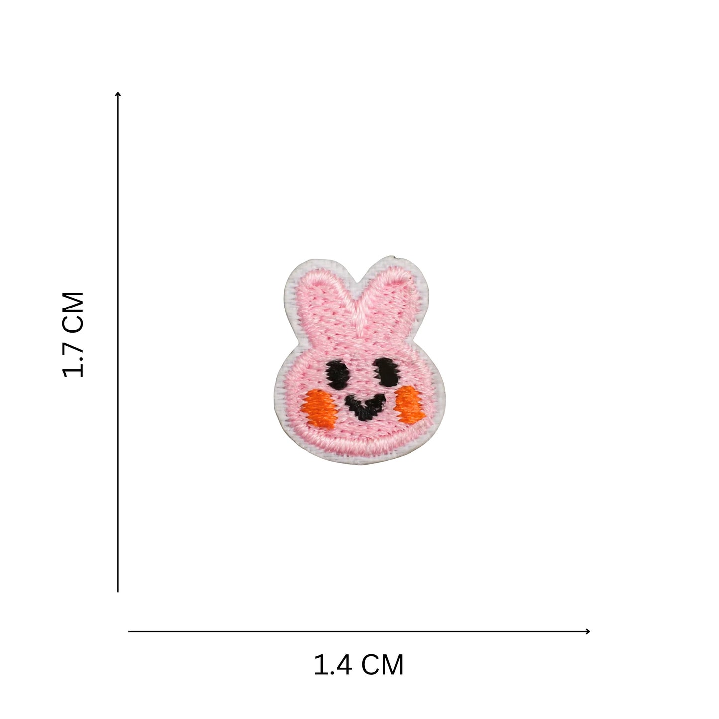 Mini Bunny Embroidered Iron On Patch