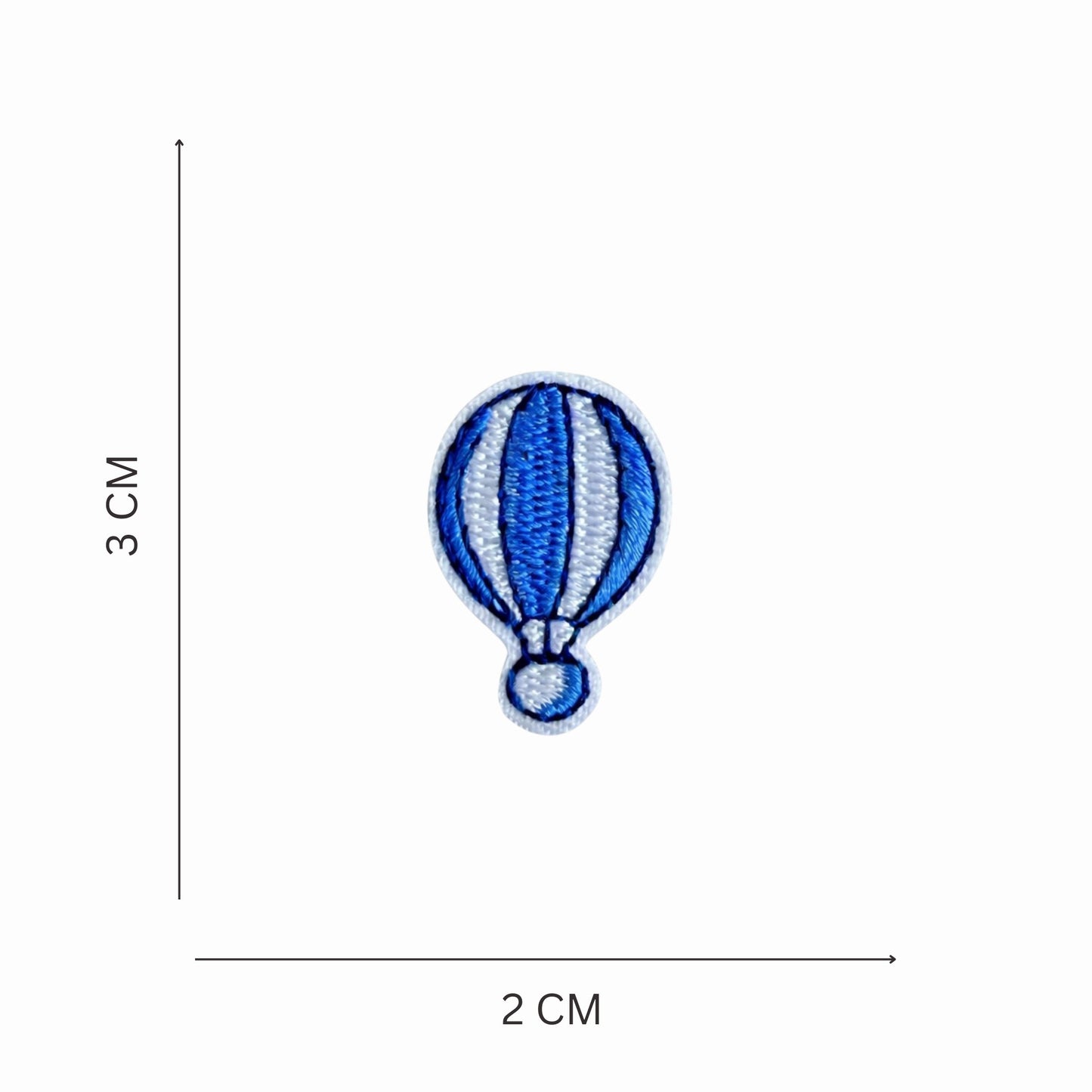 Mini Hot Air Balloon Embroidered Iron On Patch