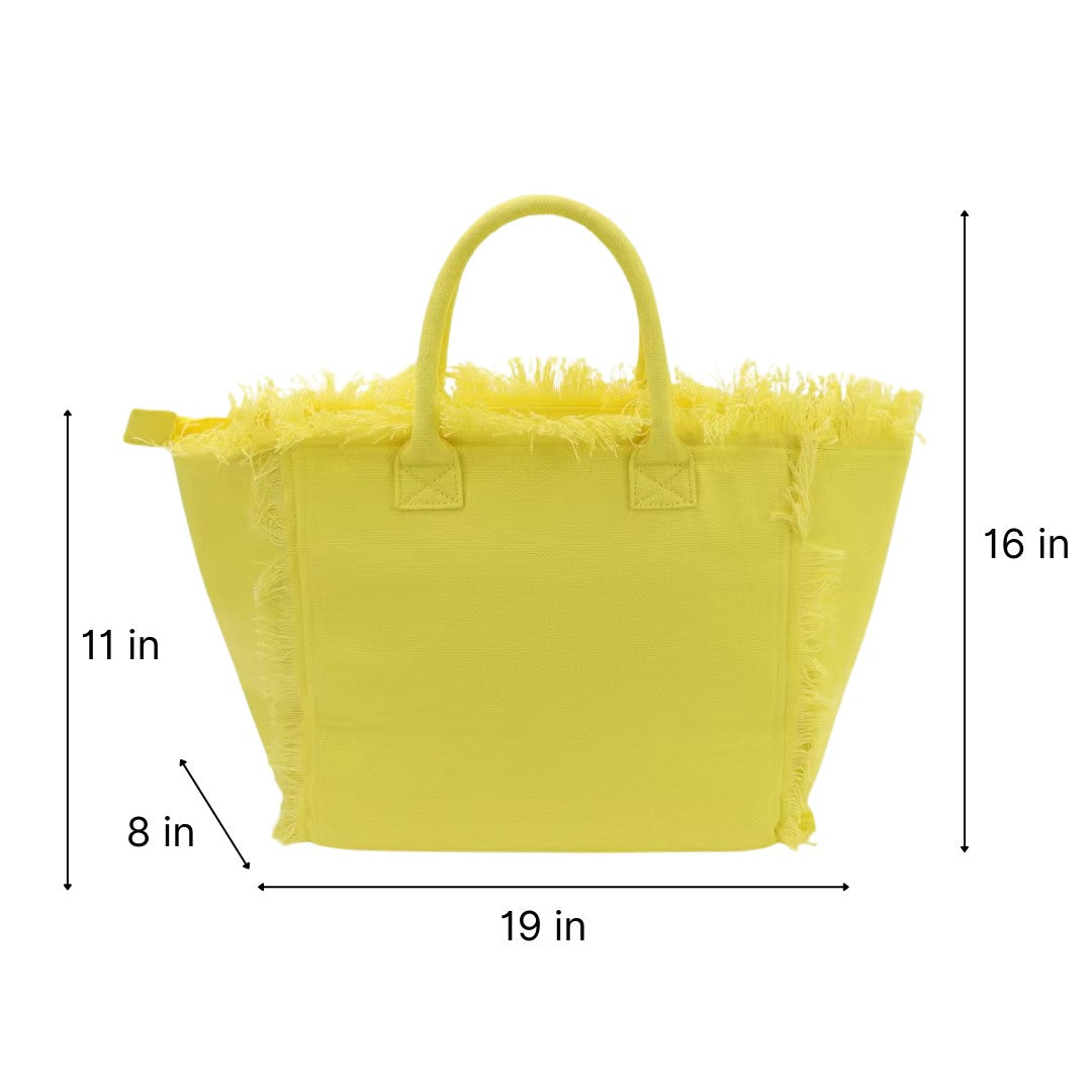 Large Canvas Tote – Perfect for Beach, Pool, and Everyday Adventures