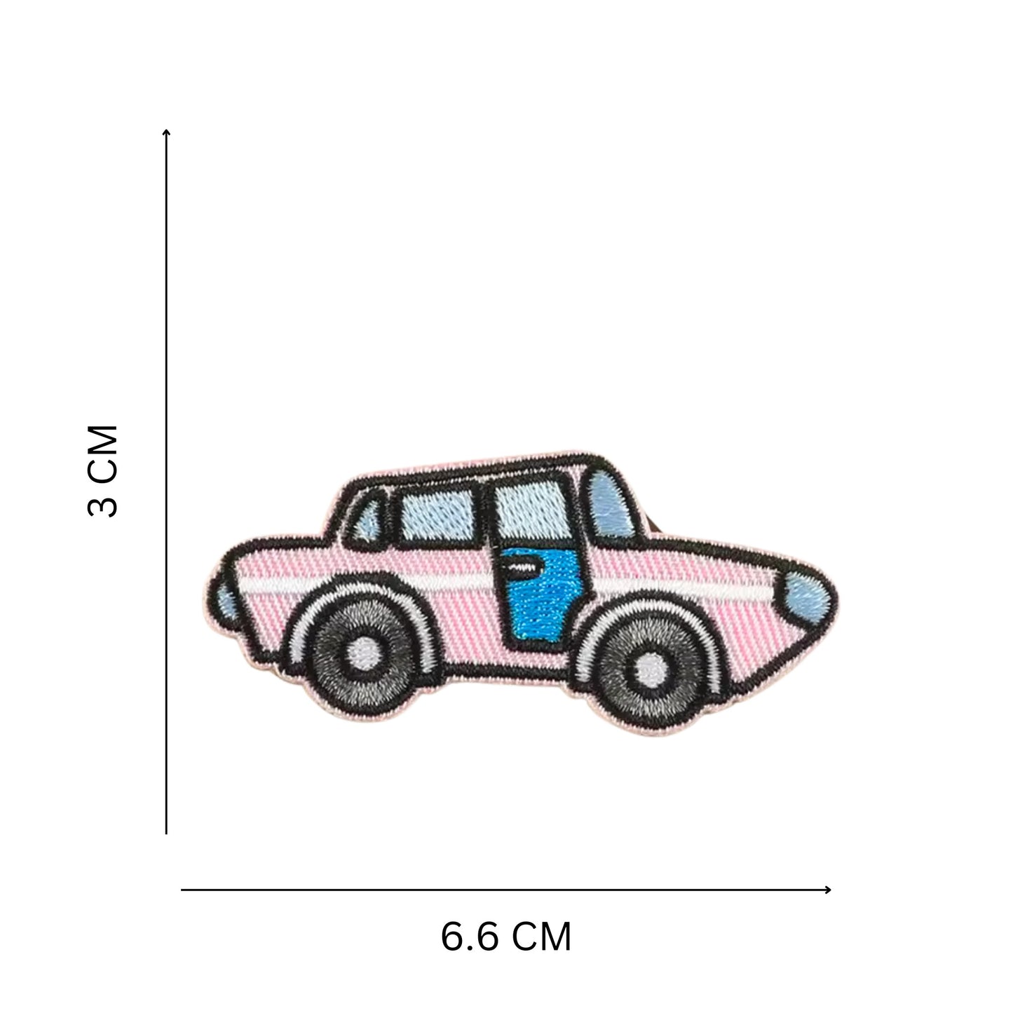 Colorful Vehicle Stick On Patch Collection