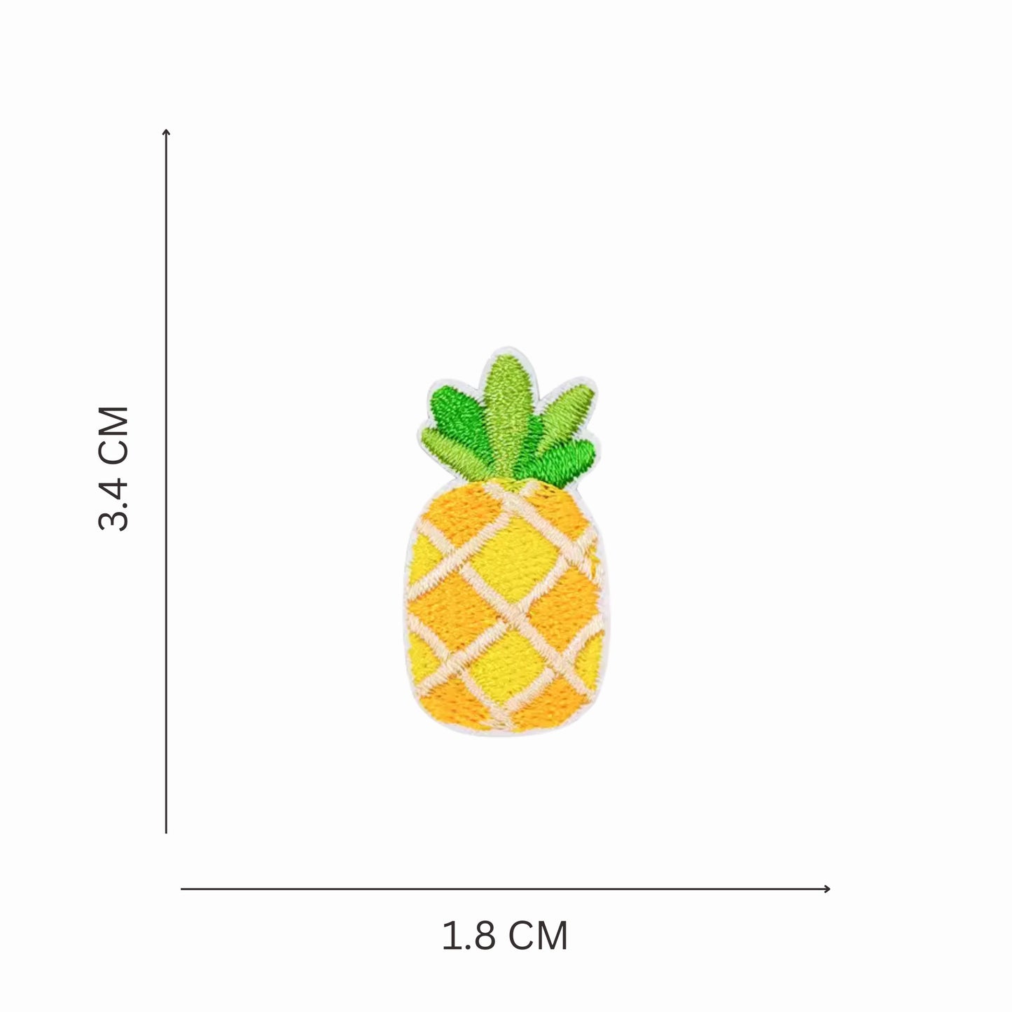 Mini Pineapple Iron On Patch