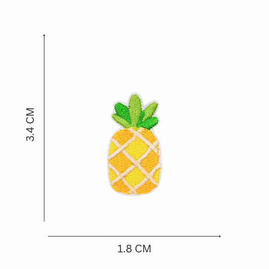 Mini Pineapple Iron On Patch