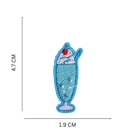 Mini Embroidered Self-Adhesive Patches – Cute Summer & Beach Designs