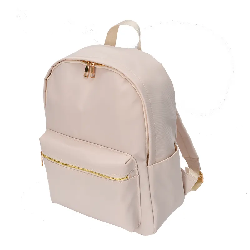 Durable Nylon Backpack for Kids – Perfect for School & Play, Customizable with Patches & Fun Details ''Off White'' Available in Two Convenient Sizes