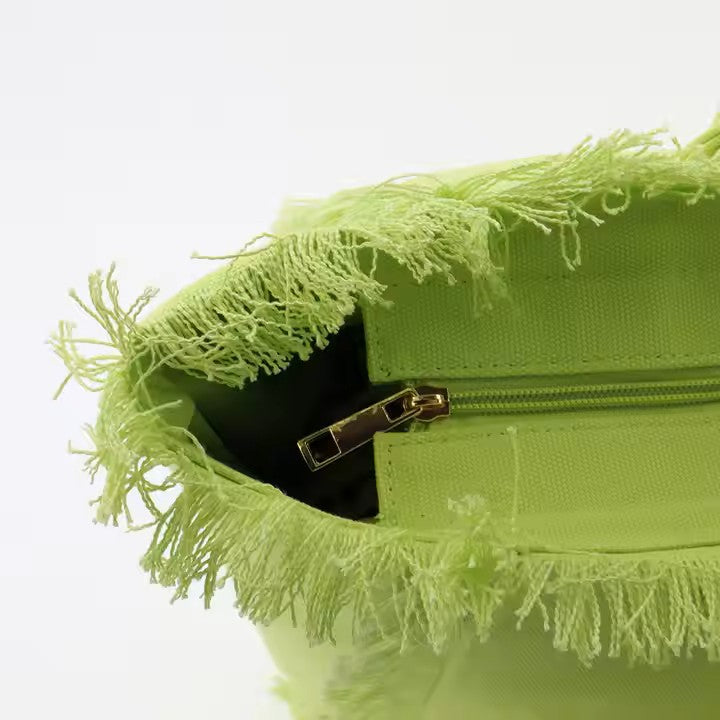 Large Canvas Tote – Perfect for Beach, Pool, and Everyday Adventures