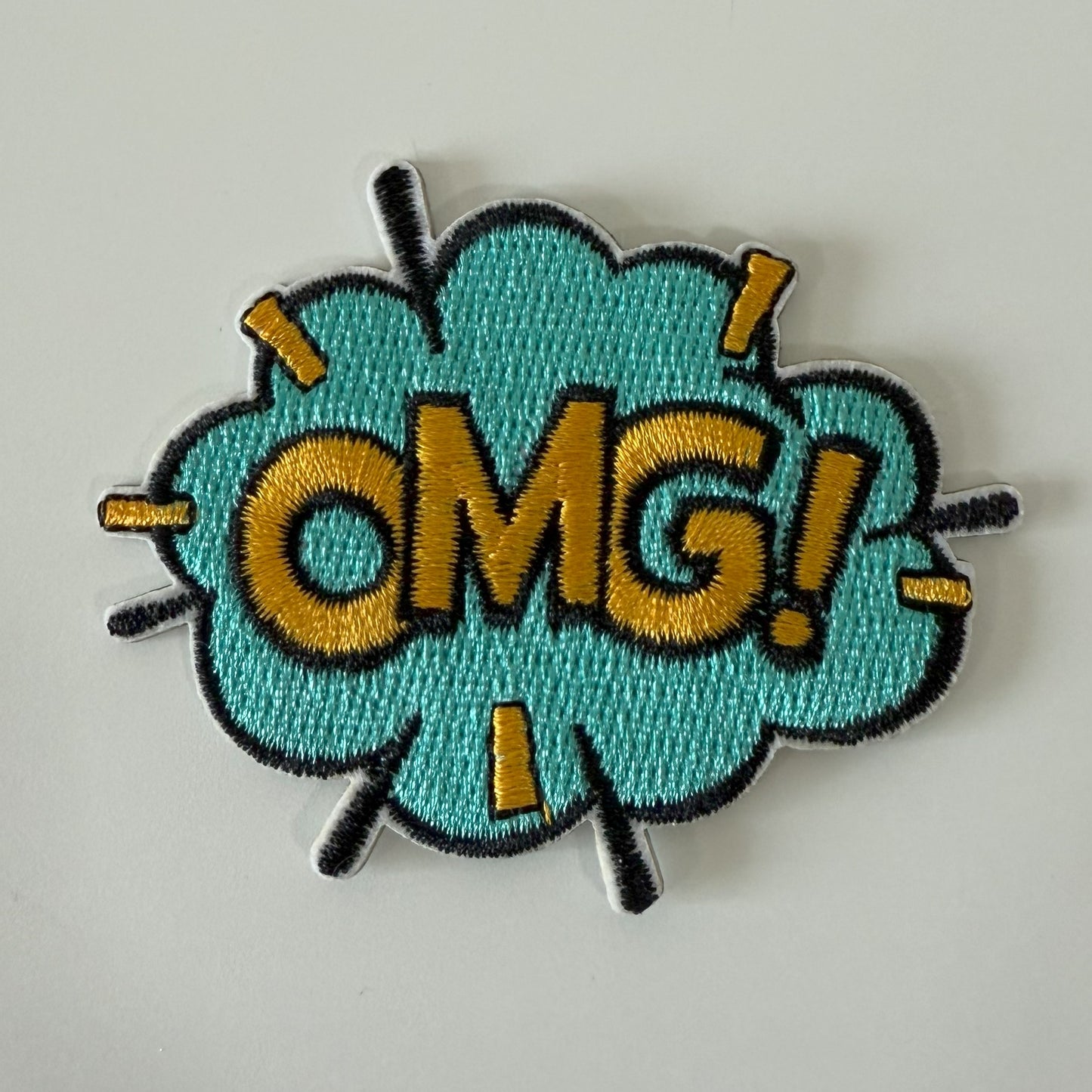 Self-Adhesive/ Iron-On Funny Words Letter Patches – Playful Embroidered Patches for Clothes, Bags, Accessories & More