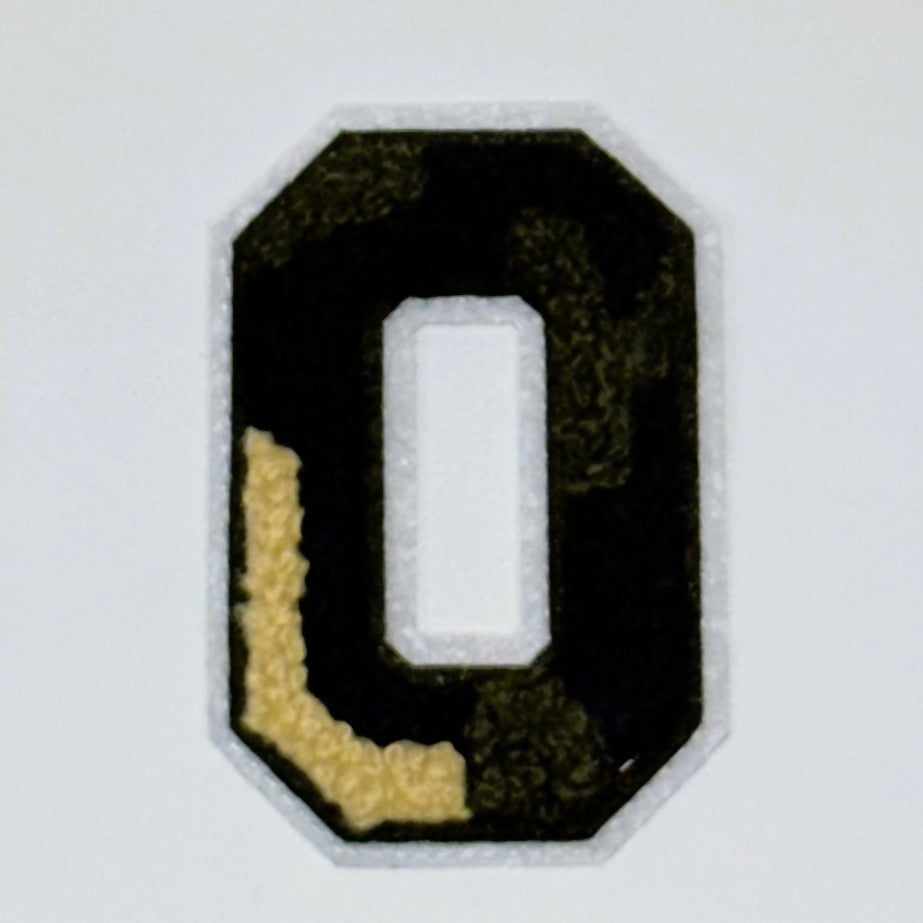 Military Chenille Letter Patch – 7cm – Iron-On & Sew-On