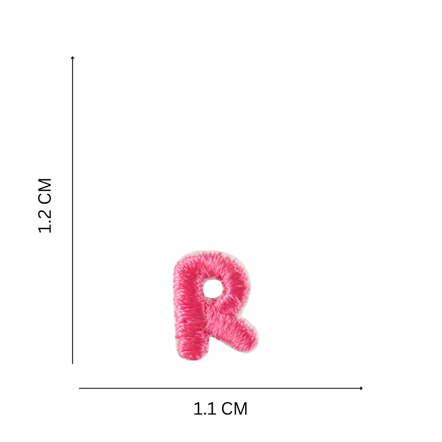 Mini Colorful Embroidered Alphabet Patches (A–Z, 1.2 cm Height) – Iron-On, Perfect For Adding A Playful & Personalized Touch To Your Shoes, Caps, Backpacks, Pouches, T-shirts, Jackets & Other Small Accessories.