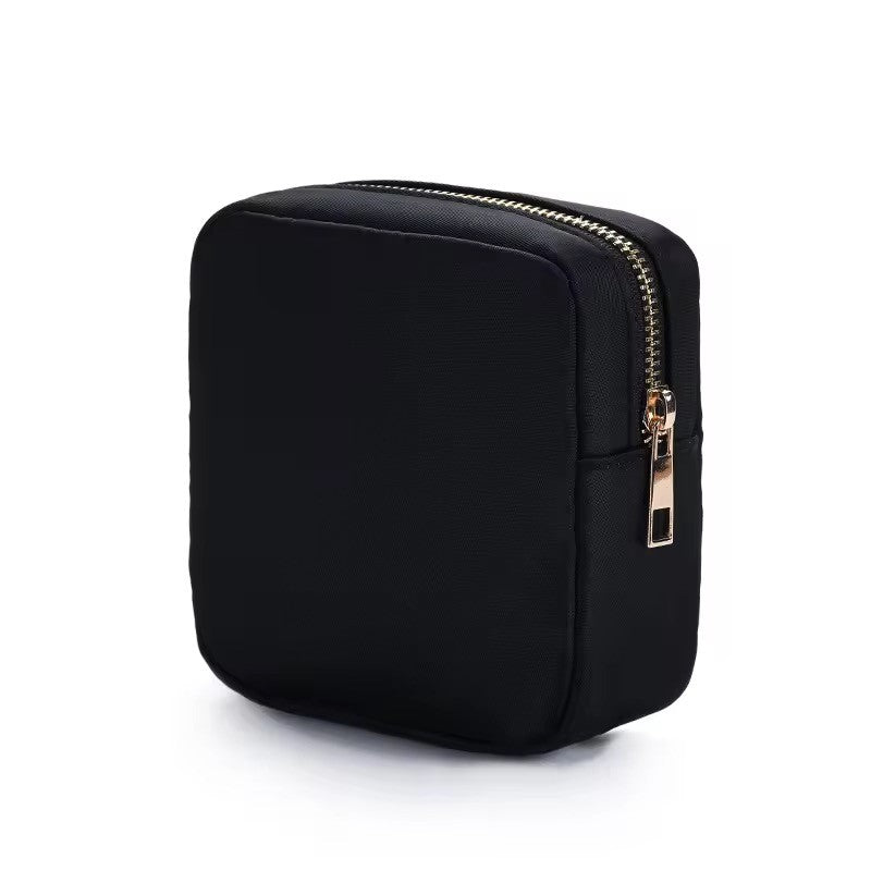 Small Pouch – Perfect for Organizing Small Essentials, Personalizable with Patches and Fun Details