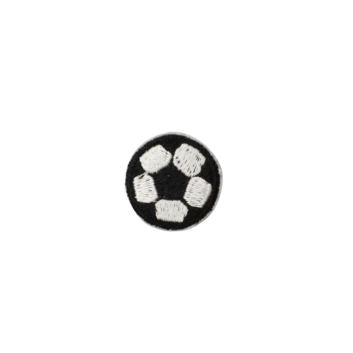 Mini Football Embroidered Iron On Patch for Clothes & Accessories