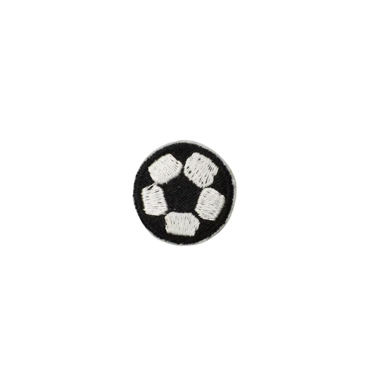 Mini Football Embroidered Iron On Patch for Clothes & Accessories