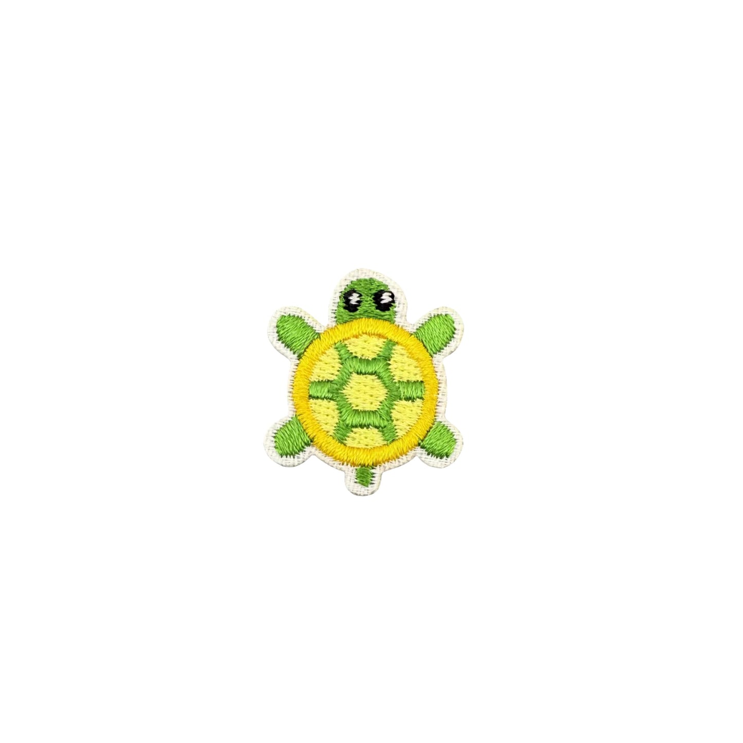 Mini Green Turtle Embroidered Iron On Patch Cute Animal Patch for Clothing & Accessories
