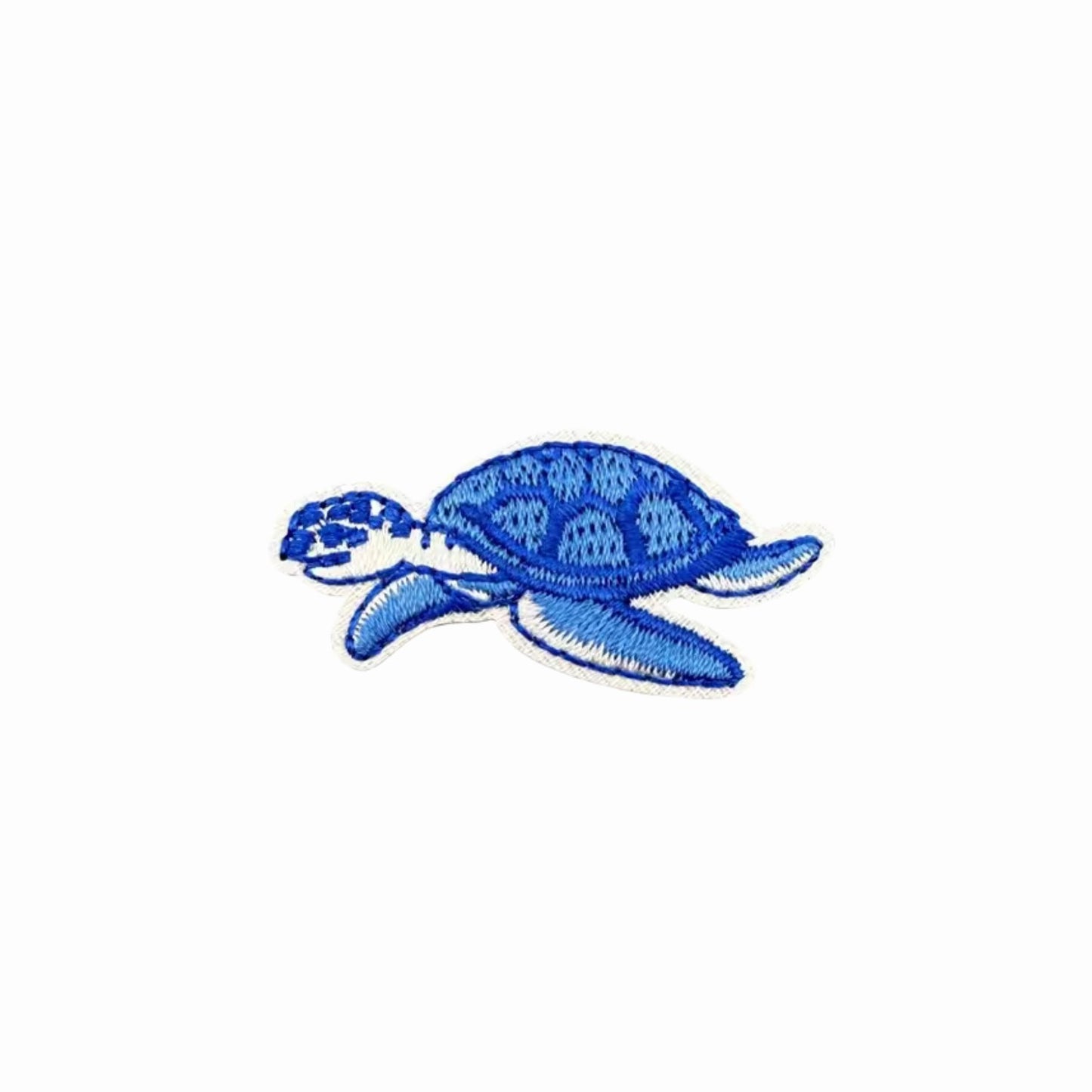 Sea Turtle Embroidered Iron On Patch
