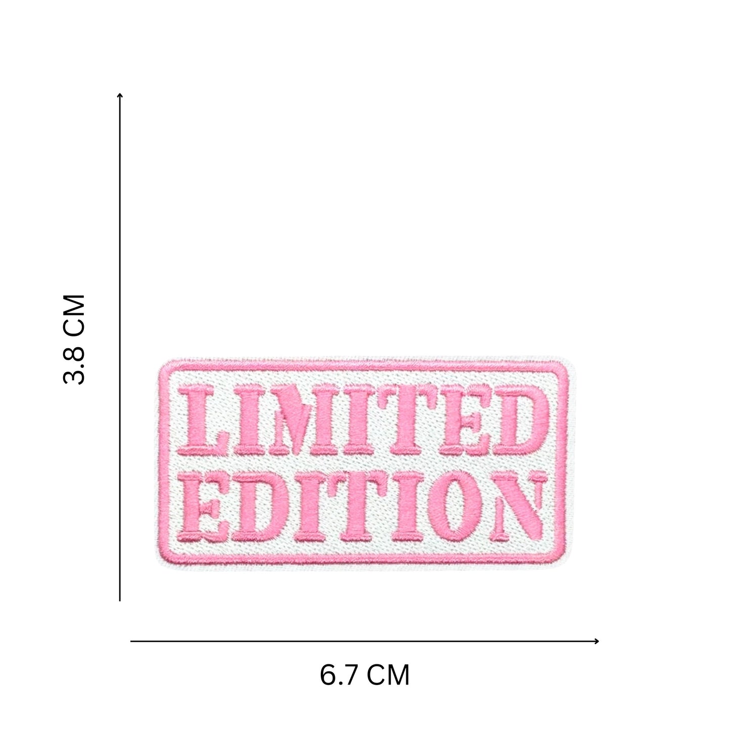 ''Limited Edition'' Embroidered Iron On Patch