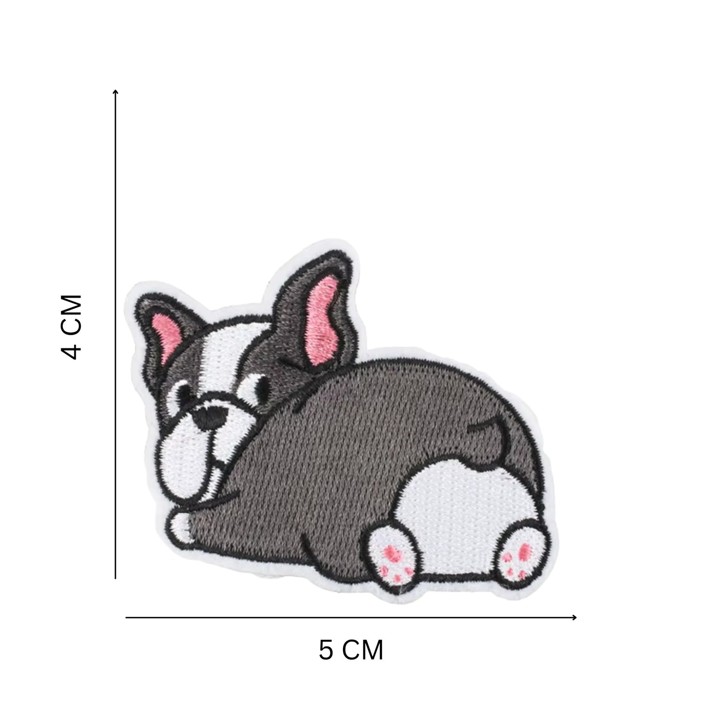 Cute Dog Iron-On Embroidered Patches –  11 Puppy Designs for Clothes, Bags & DIY Crafts