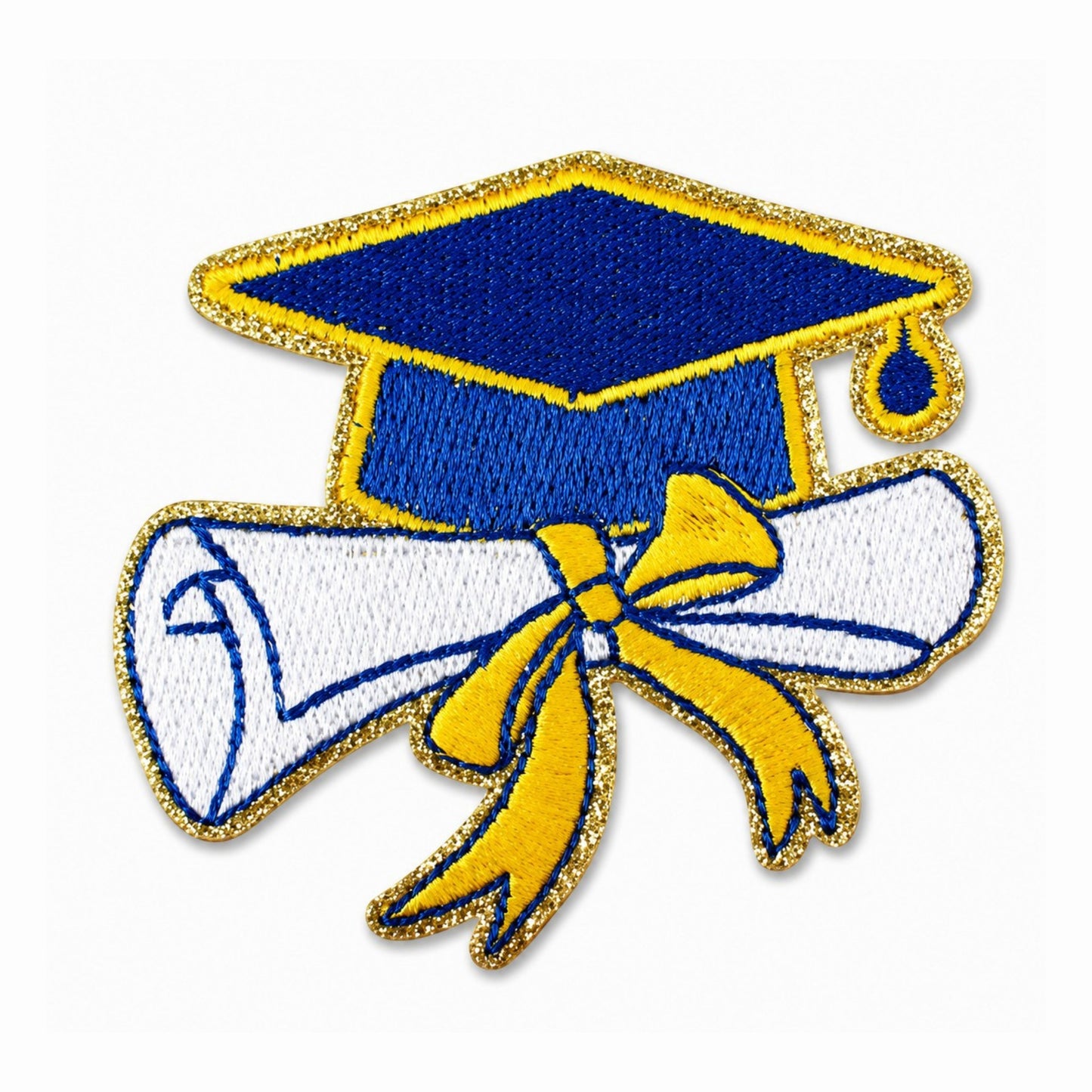 Dream Big Graduation Iron On Patch Set - Blue