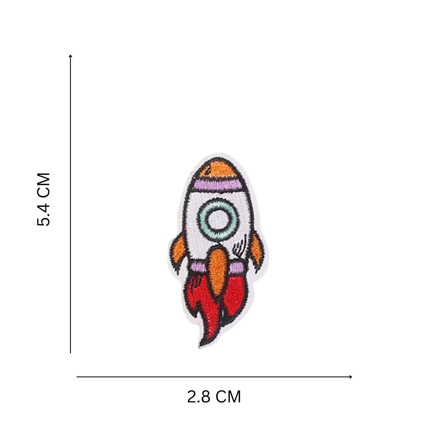 Galaxy Adventure Embroidered Iron On Patches - Pack Of 22