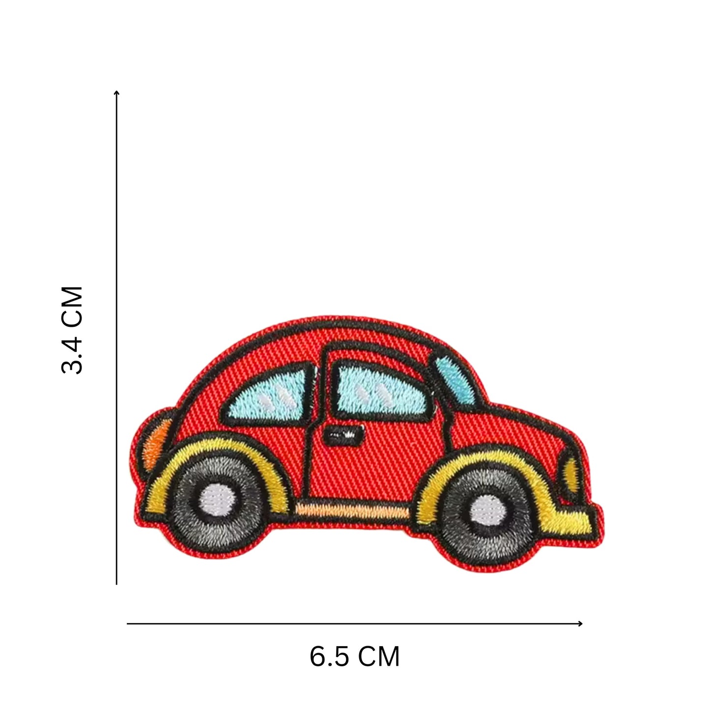 Colorful Vehicle Stick On Patch Collection