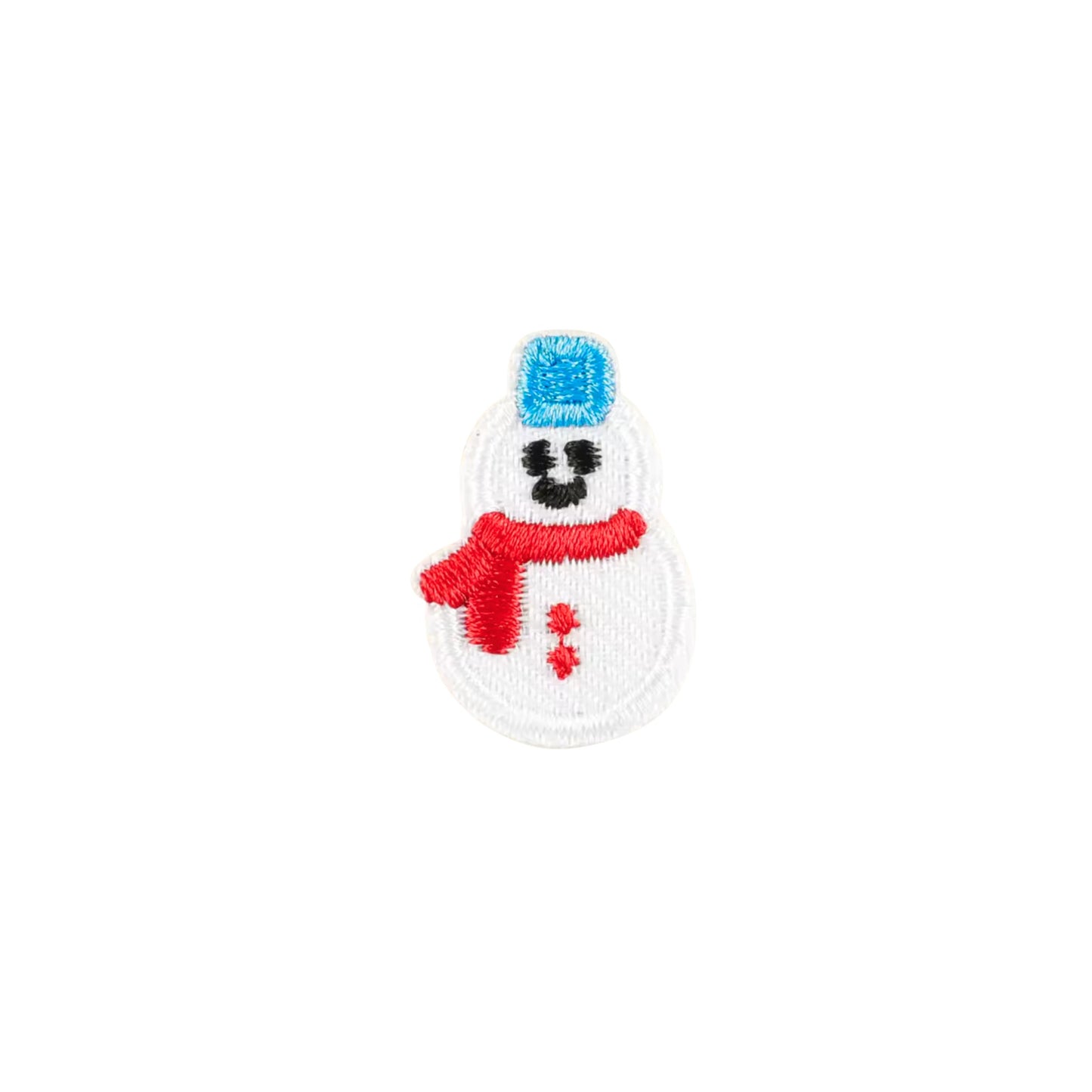 Mini Snowman Embroidered Iron On Patch for Clothes & Accessories