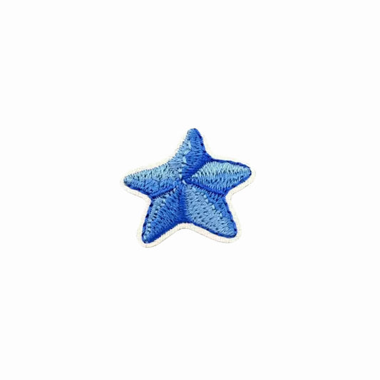 Mini Starfish Iron On Embroidered Patch