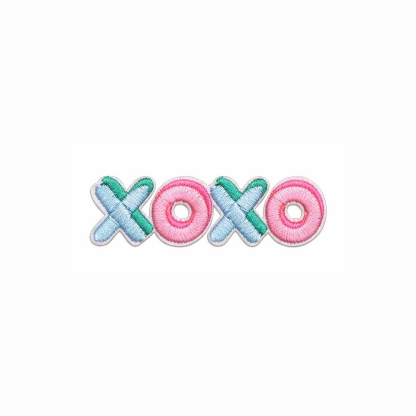 Mini XOXO Embroidered Iron-On Patch