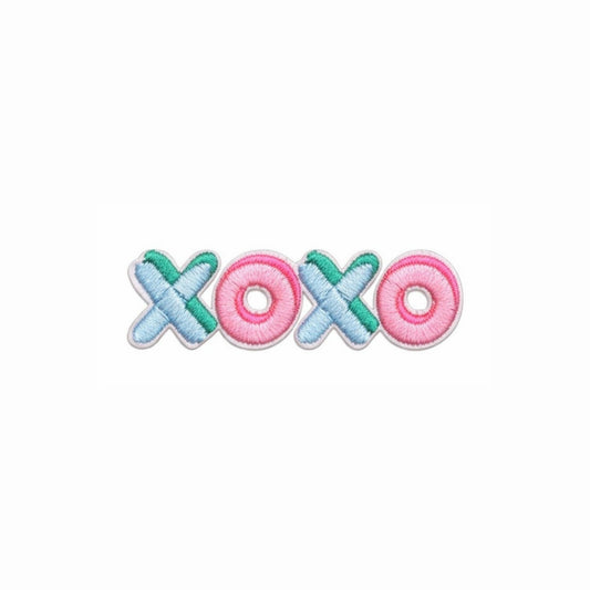 Mini XOXO Embroidered Iron-On Patch