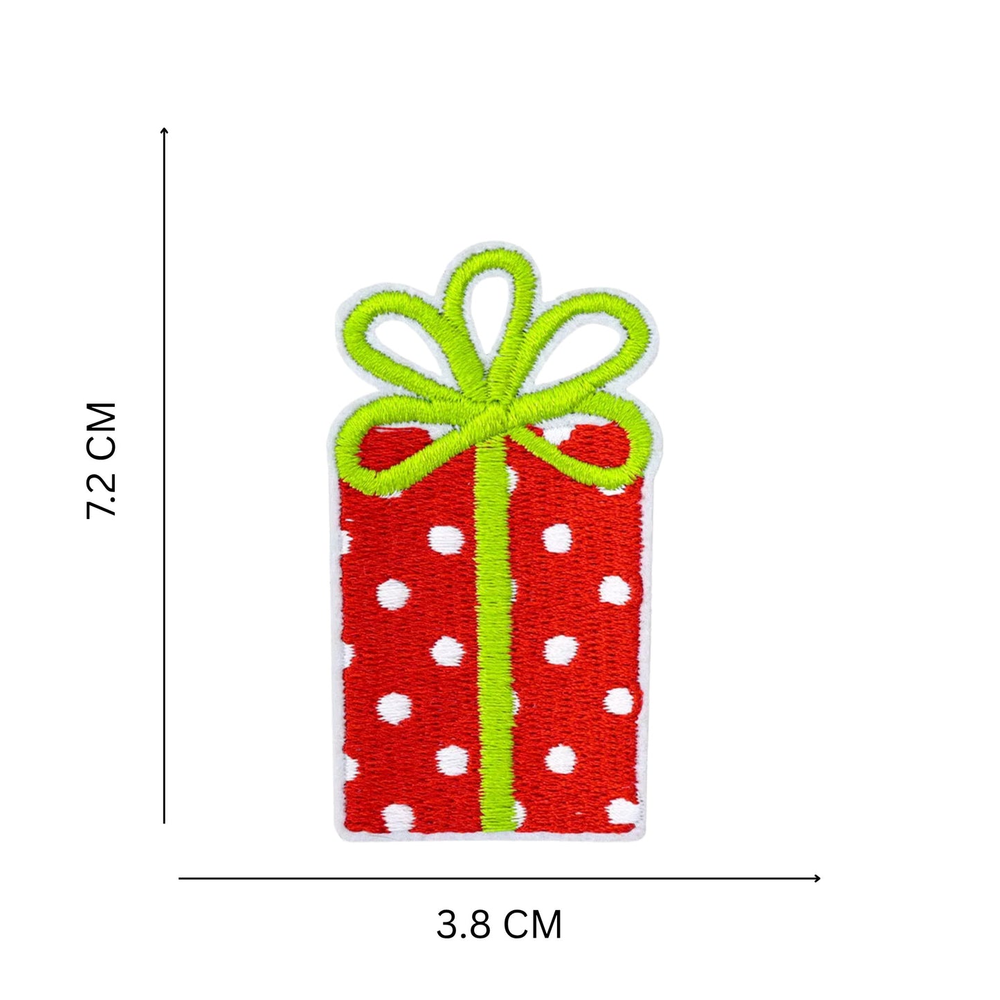 Christmas Iron-On Patch Set – Festive Embroidered Collection for Crafts & Holiday Décor