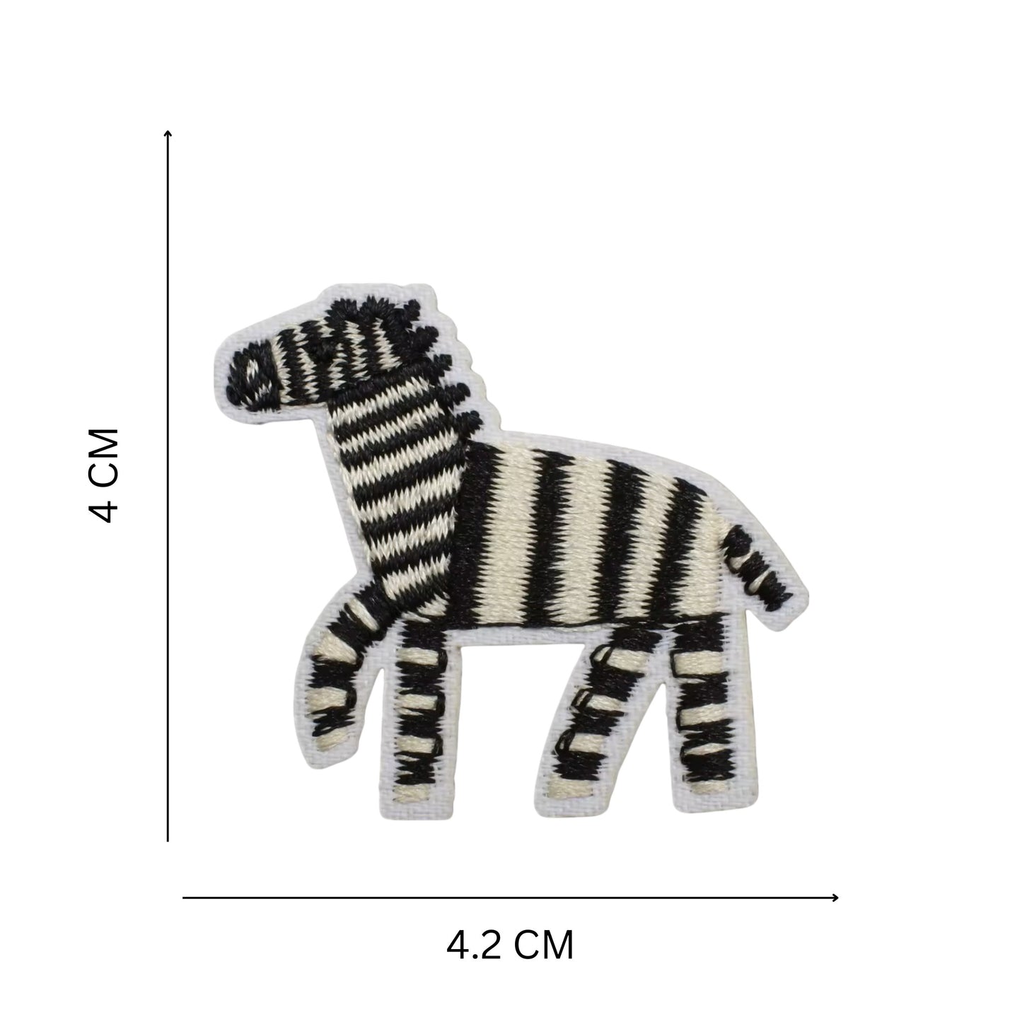 Jungle Adventure Iron On Patch Set for Kids – 26 Embroidered Animal and Nature Patches