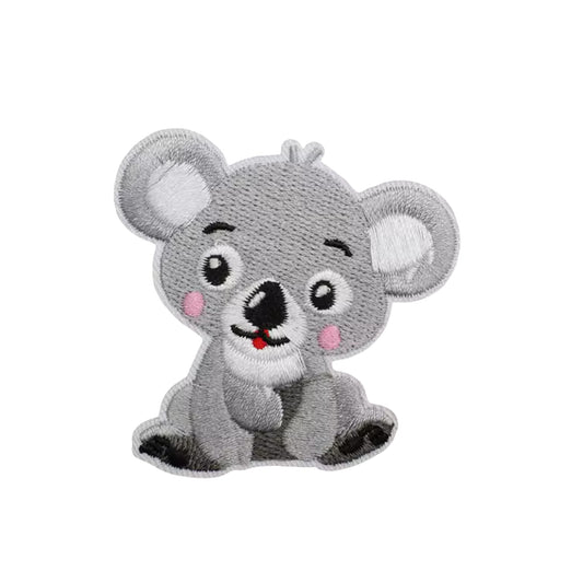 Cute Koala Iron On Embroidery Patch for Clothing and Accessories
