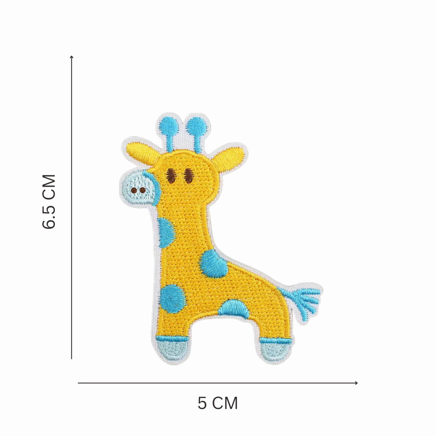 Nursery Dreams Embroidered Iron On Patch Set - Pastel Blue