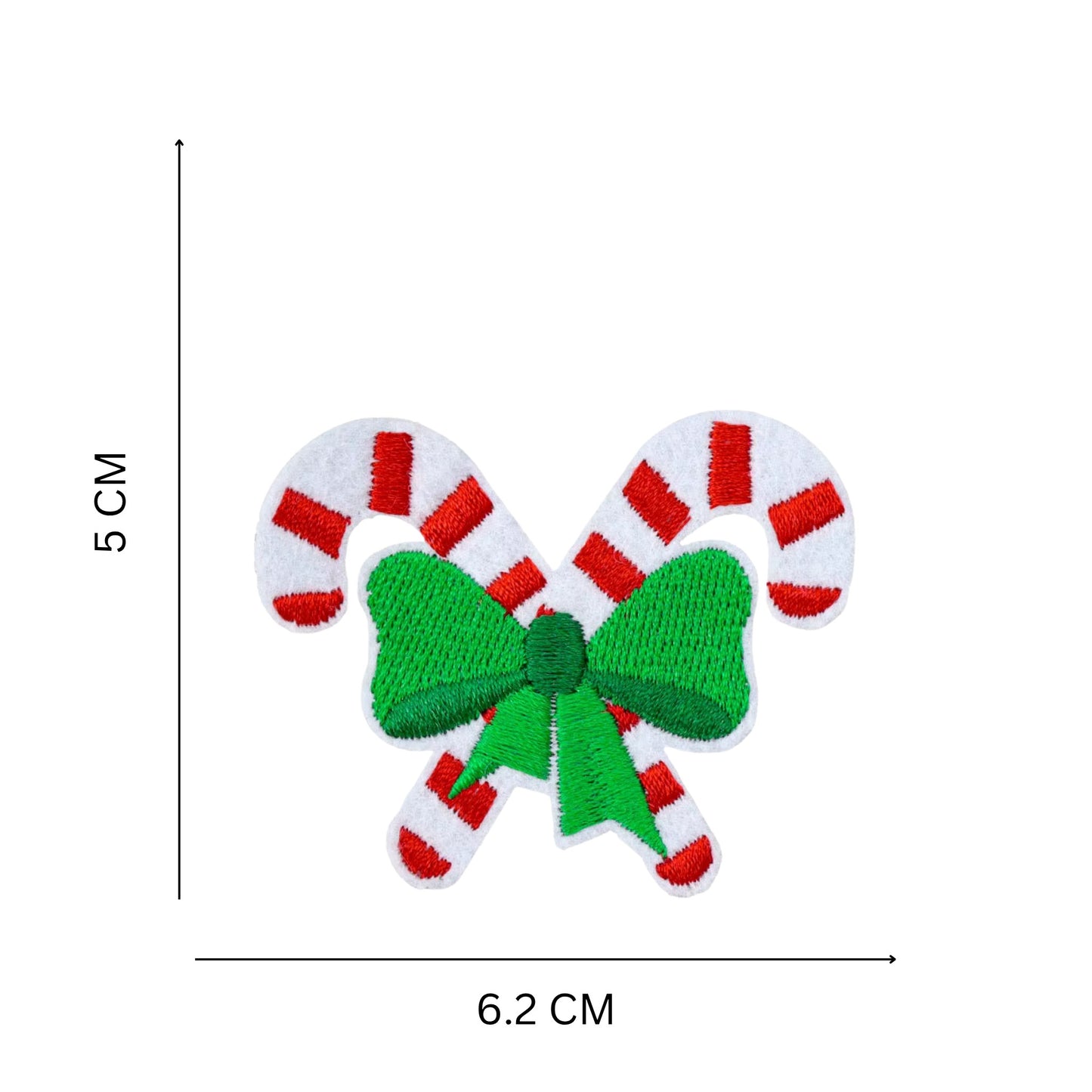 Christmas Iron-On Patch Set – Festive Embroidered Collection for Crafts & Holiday Décor