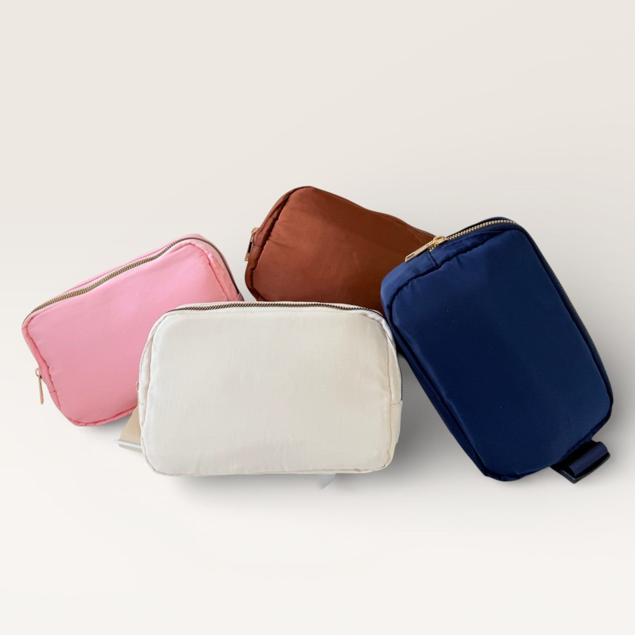Padded Crossbody Bag & Waist Pouch