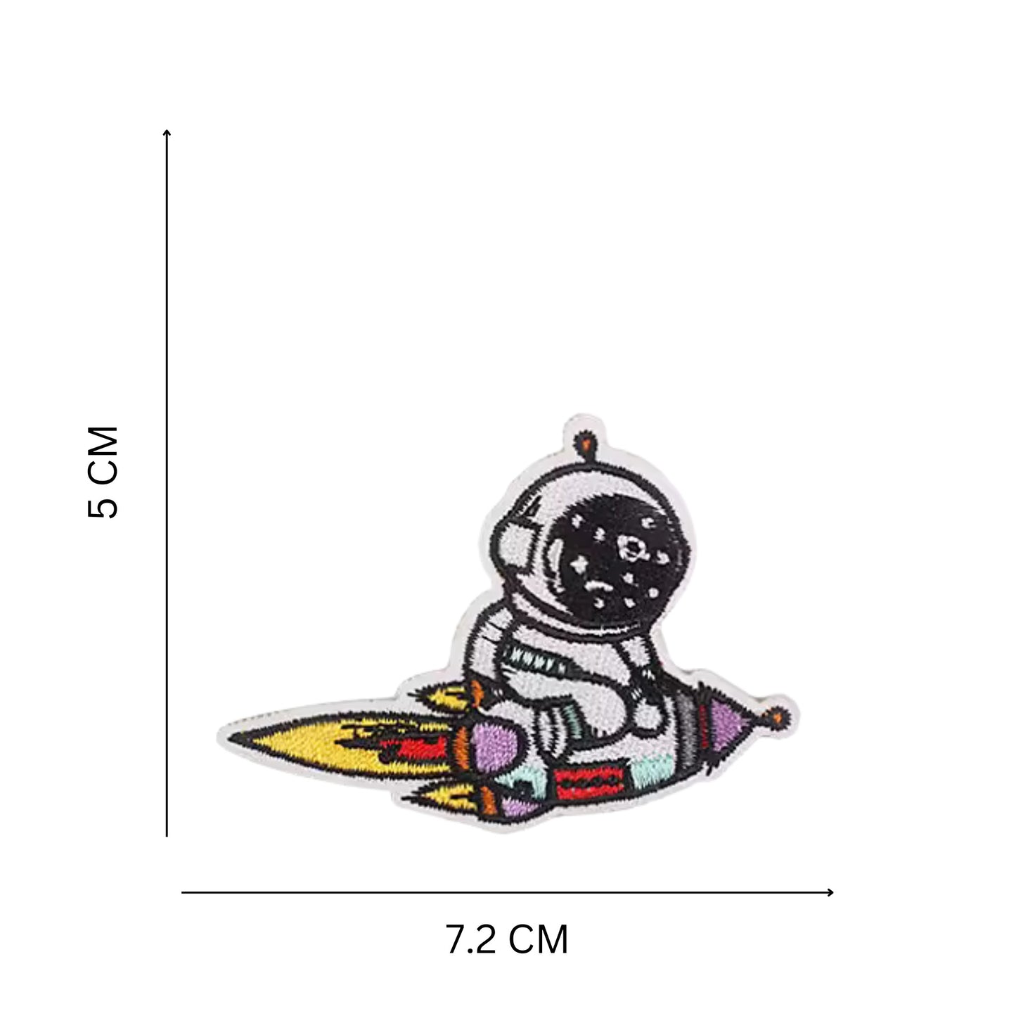 Galaxy Adventure Embroidered Iron On Patches - Pack Of 22