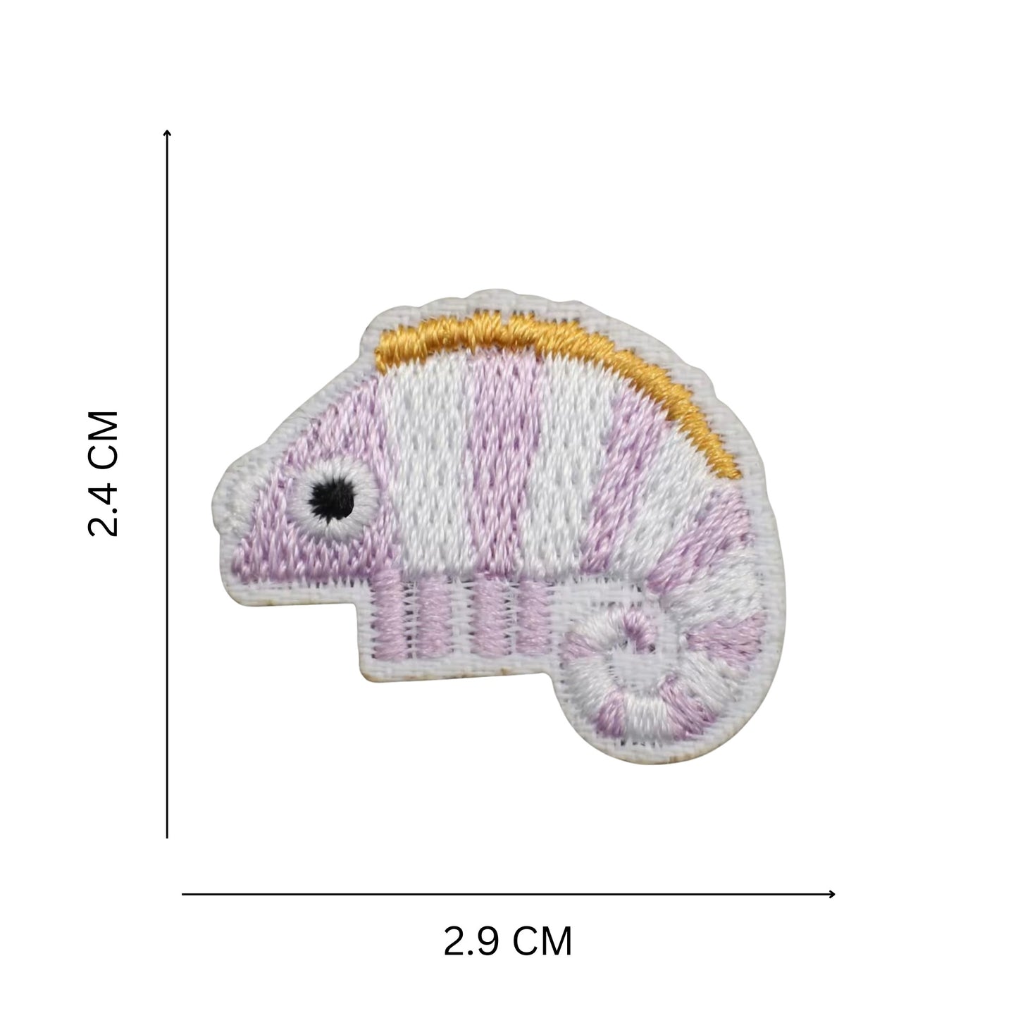 Jungle Adventure Iron On Patch Set for Kids – 26 Embroidered Animal and Nature Patches