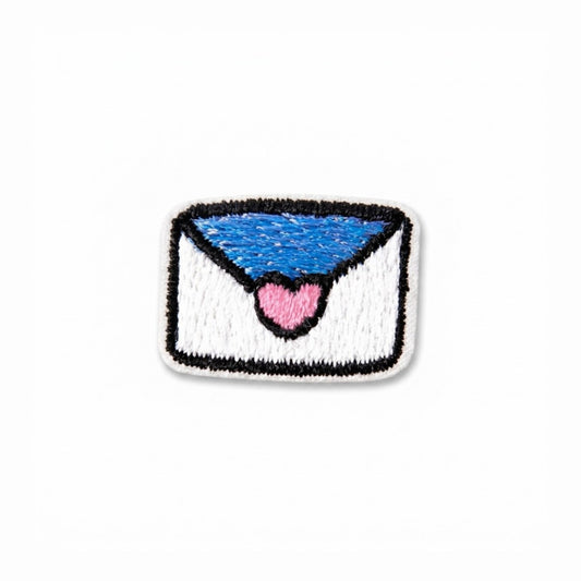 Mini Love Letter Embroidered Iron-On Patch