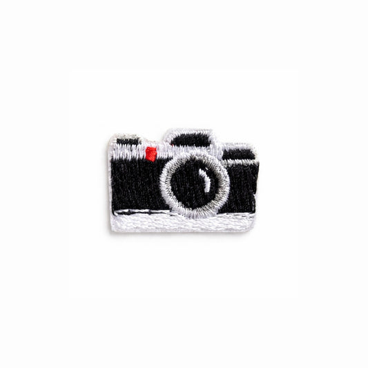 Mini Camera Embroidered Iron-On Patch