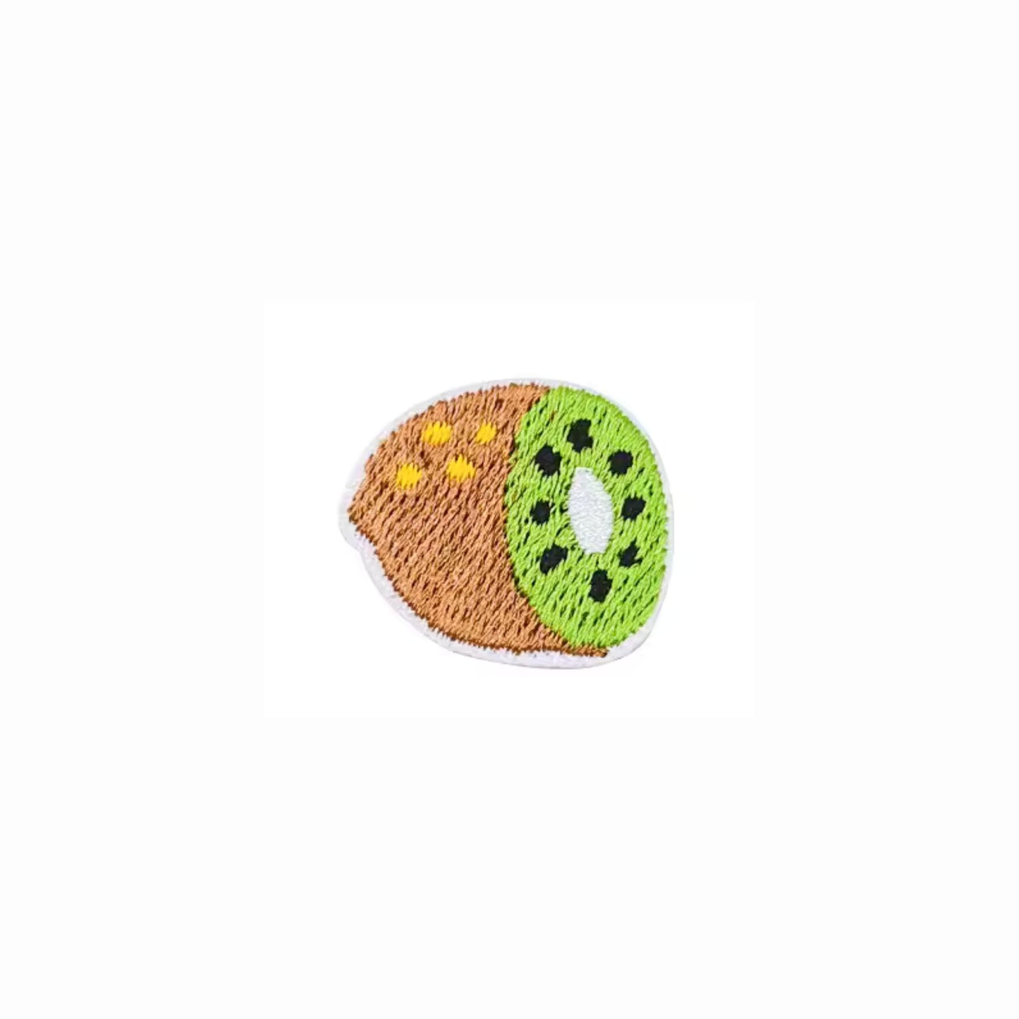 Mini Kiwi Embroidered Iron On Patch