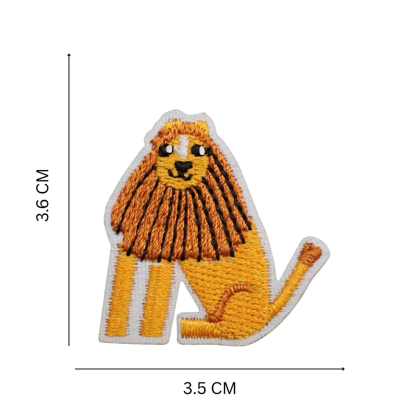 Jungle Adventure Iron On Patch Set for Kids – 26 Embroidered Animal and Nature Patches