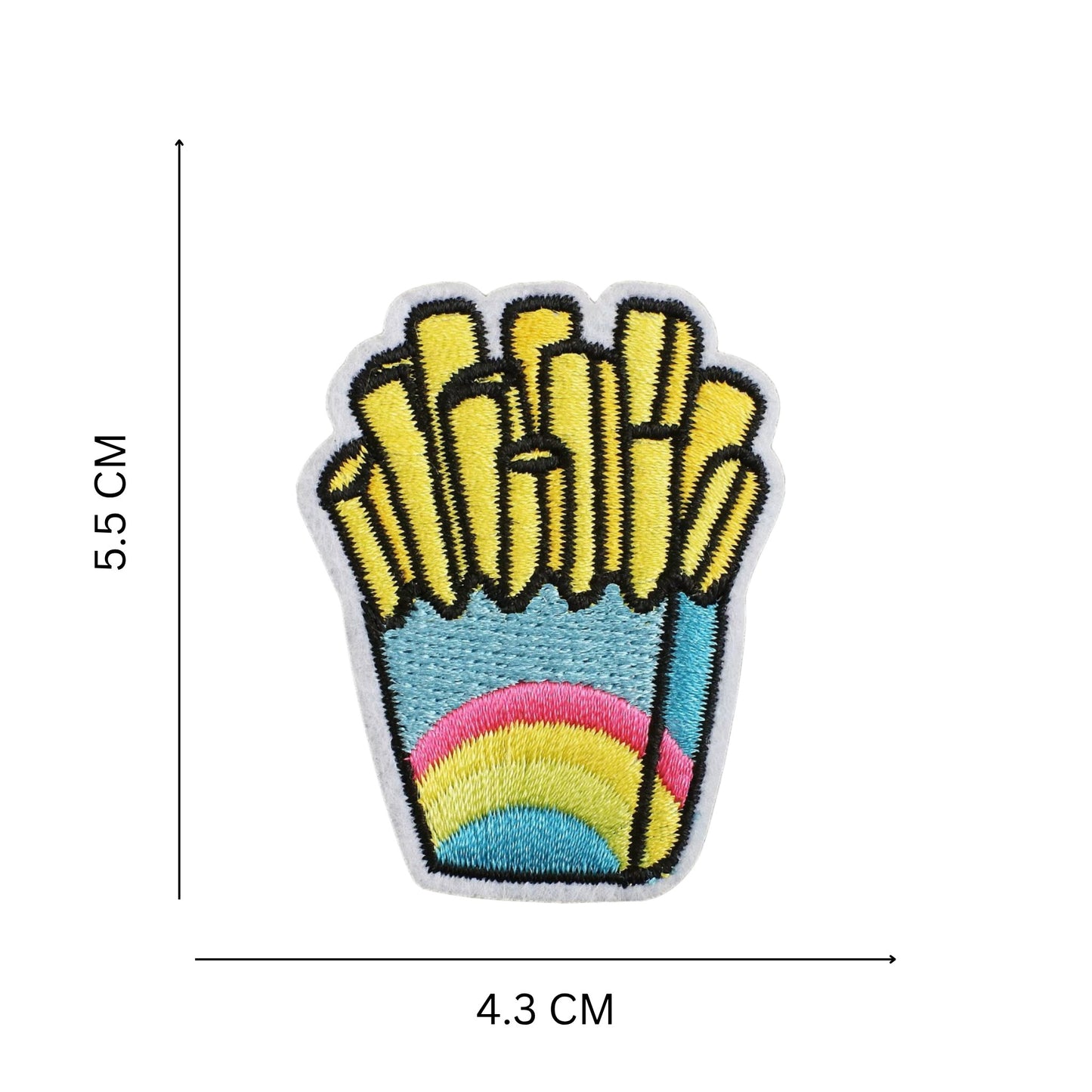 Iron-On Embroidered Summer Patch Trio