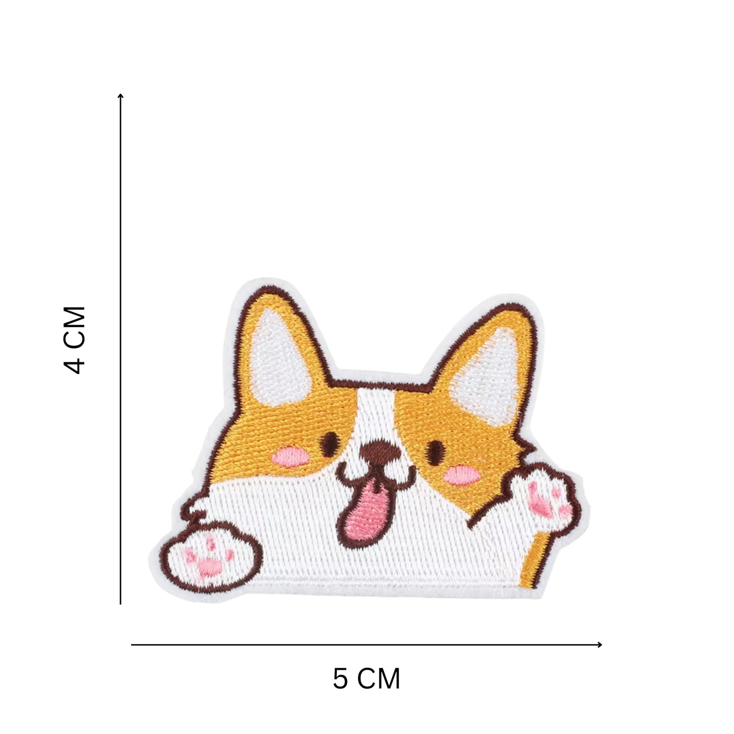 Cute Dog Iron-On Embroidered Patches –  11 Puppy Designs for Clothes, Bags & DIY Crafts