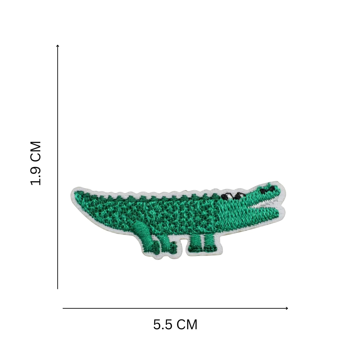 Jungle Adventure Iron On Patch Set for Kids – 26 Embroidered Animal and Nature Patches