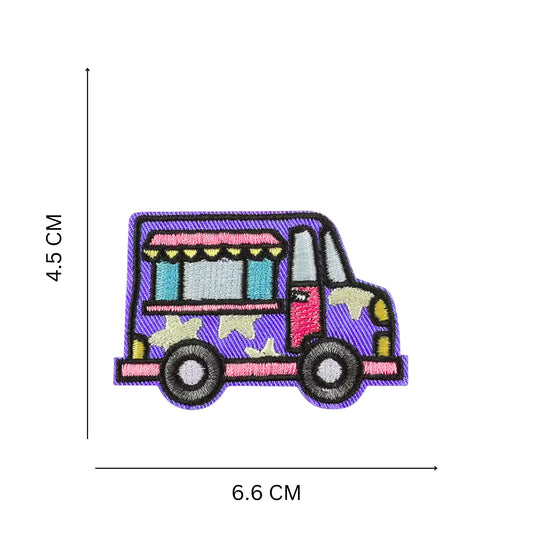 Colorful Vehicle Stick On Patch Collection