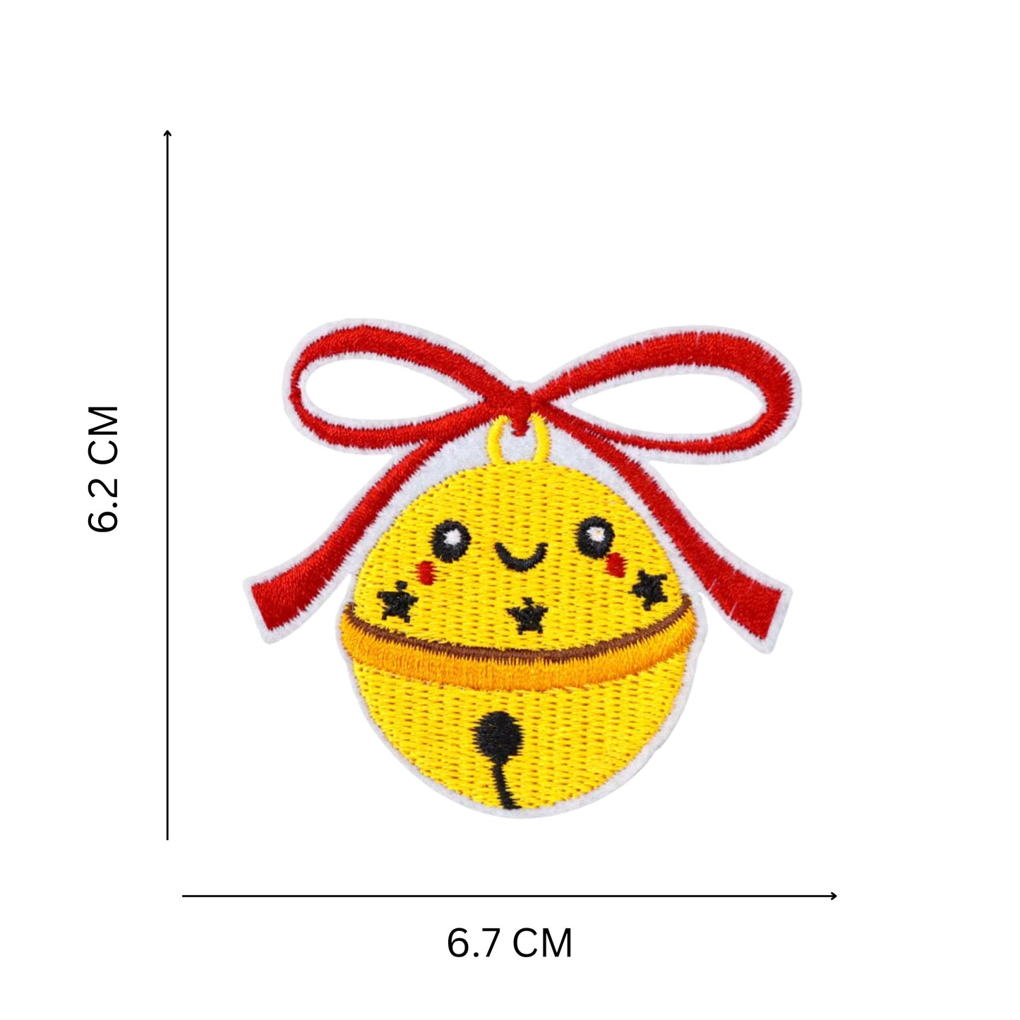 Christmas Iron-On Patch Set – Festive Embroidered Collection for Crafts & Holiday Décor