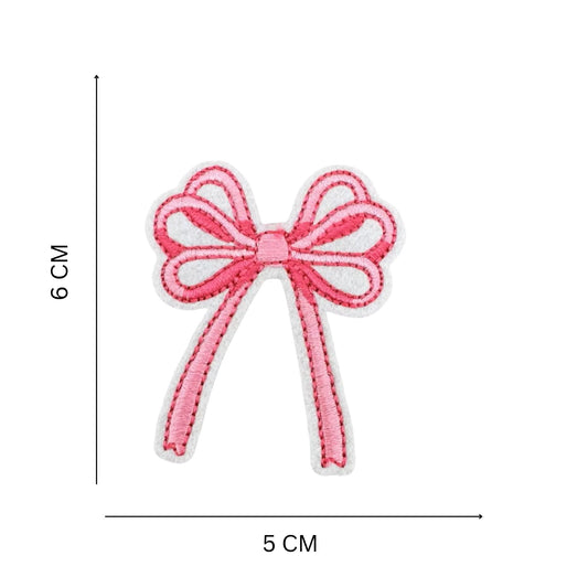 Iron-On Embroidered Kawaii Bowknot Patch – Cute Assorted Designs for Clothes, Hats, Bags & DIY Decoration