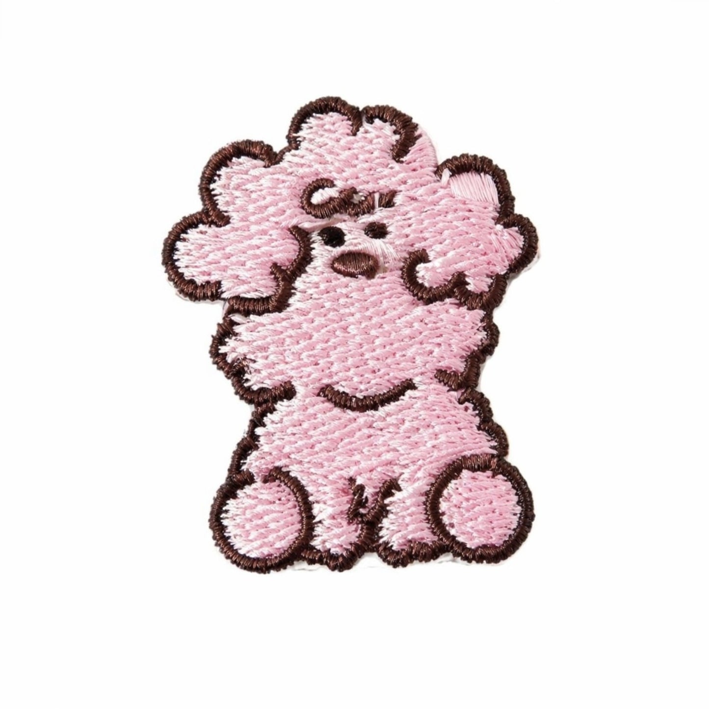 Cute Puppy Luna Embroidered Iron-On Patch