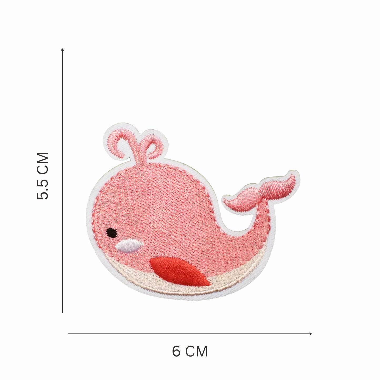 Nursery Dreams Embroidered Iron On Patch Set - Pastel Pink